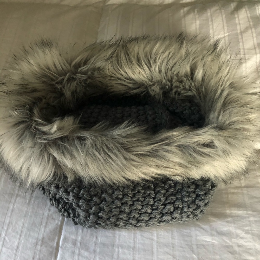 Faux fur scarf